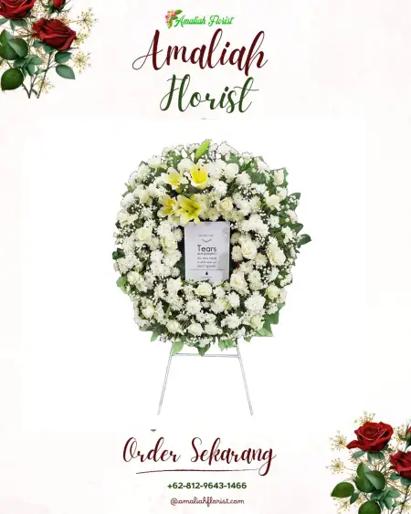 Krans Bunga Duka Karangpring